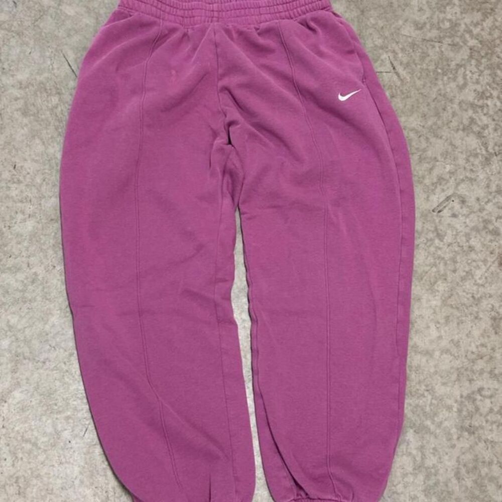 Nike Women's Pink and Purple Joggers-tracksuits